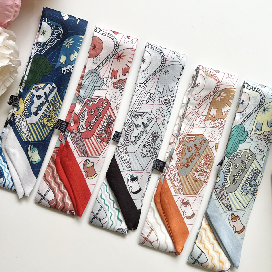 Women Bags Online - 2025 New Luxury Hair Ribbon Scarf
