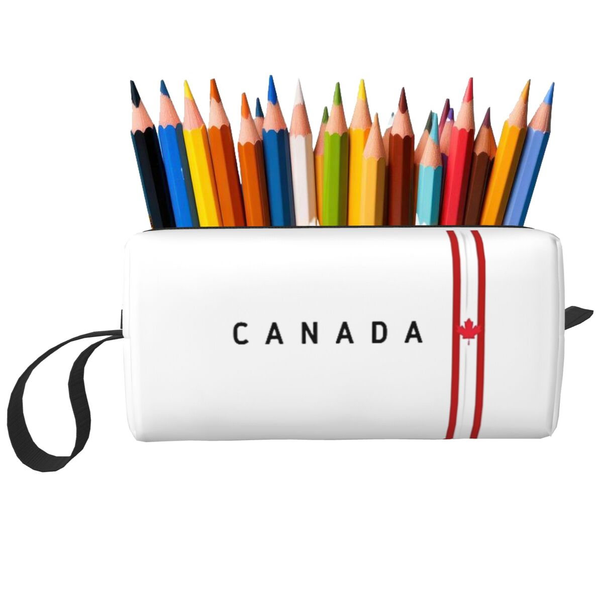Women Bags Canada - Canada Flag Pencil Case for Boy