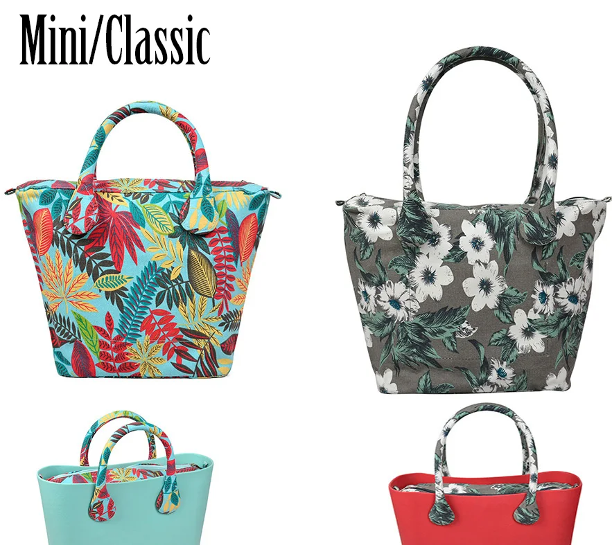 Shopper Tote Canvas - New 1 set Obag Short Long