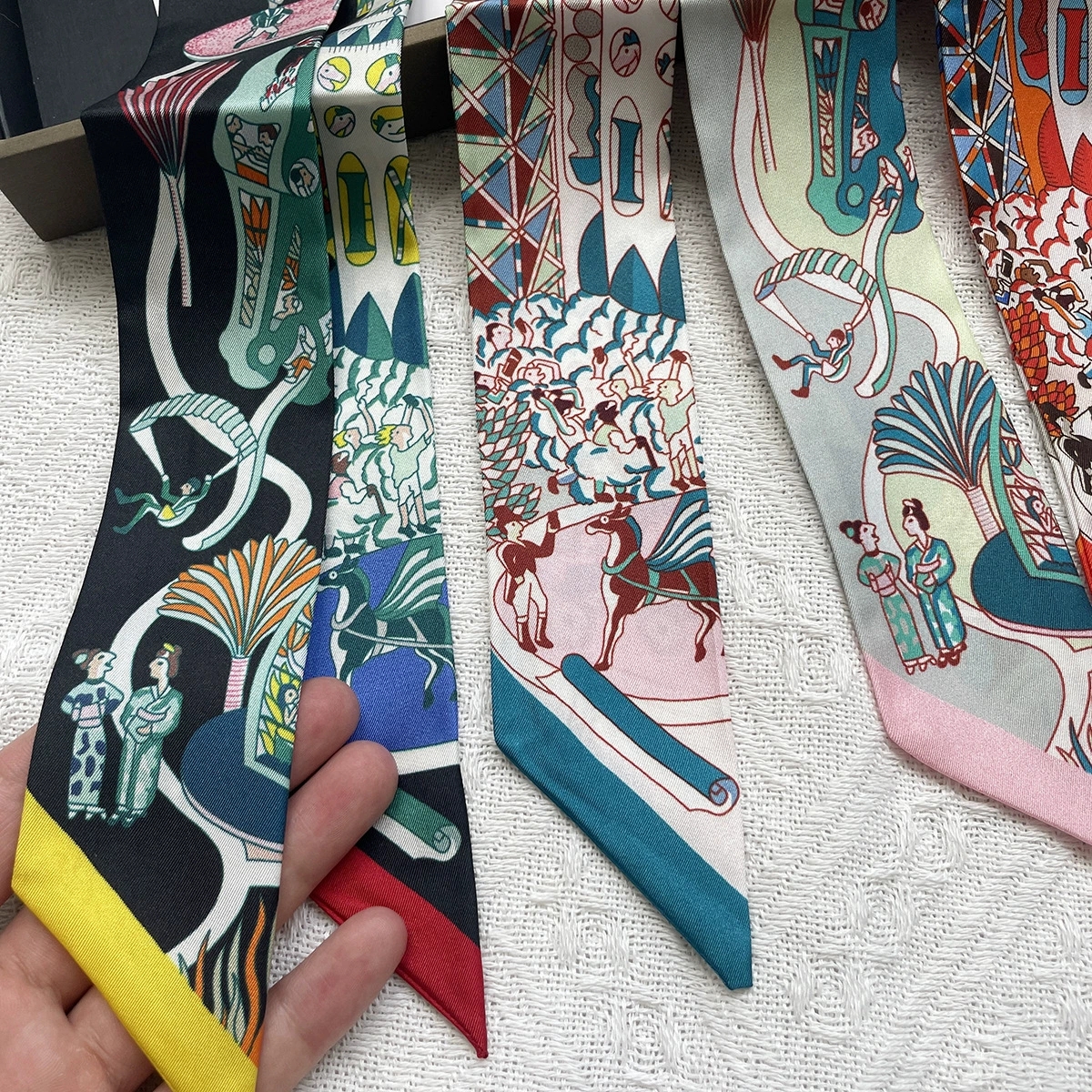 Women Bags Branded - 100% Mulberry Silk Scarf Women Luxury