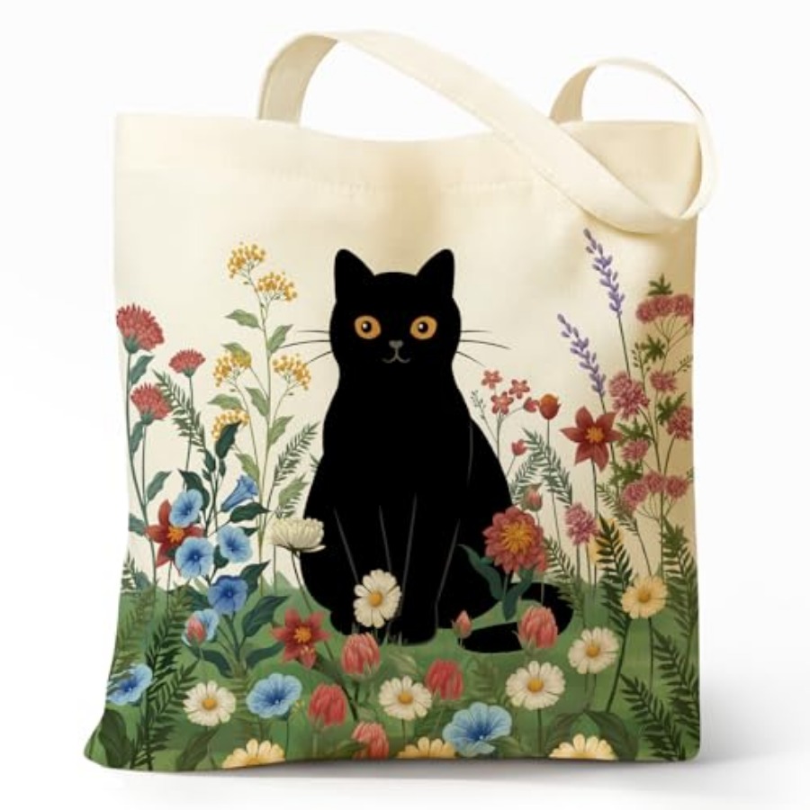 Women'S Work Bags Tote - Cute Aesthetic Canvas Tote Bag for