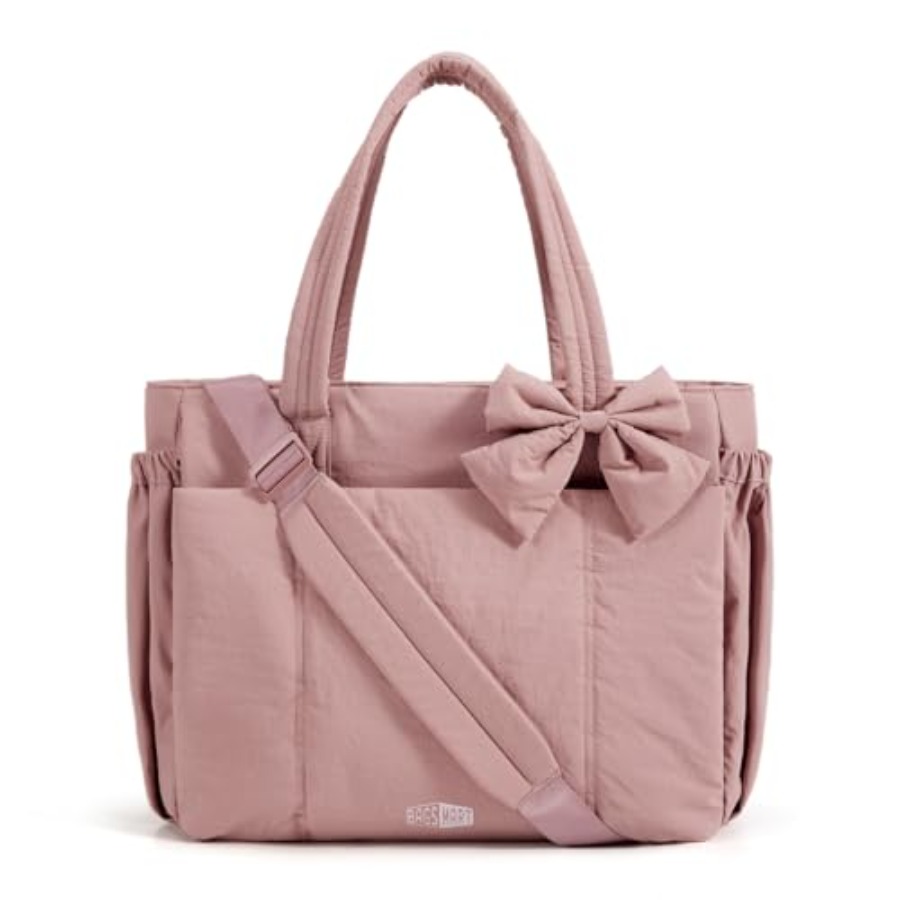 Women'S Work Bags Tote - Crush Bow Tote Bag for Women,