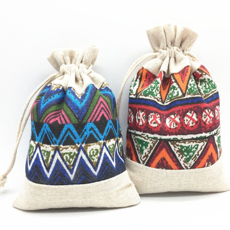 Ethnic Style Drawstring Bag Je - Women Bags Pack 리뷰 및 가격