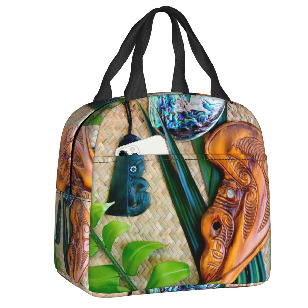 Custom NZ Maoris Theme Insulat - Women Bags Nz 리뷰 및 가격