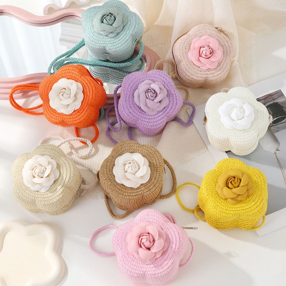 Children's Straw Small Shoulde - Woven Straw Bag 리뷰 및 가격