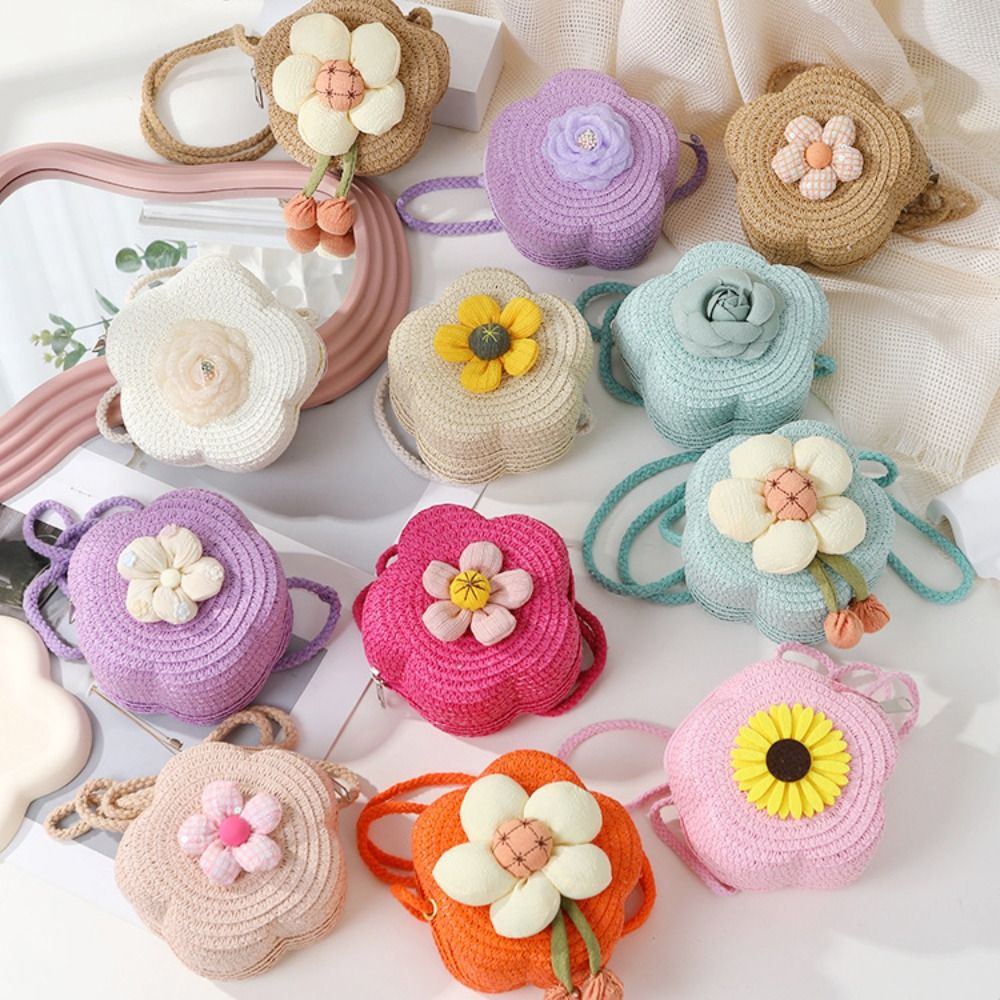 Children's Straw Small Shoulde - Woven Straw Bag 리뷰 및 가격
