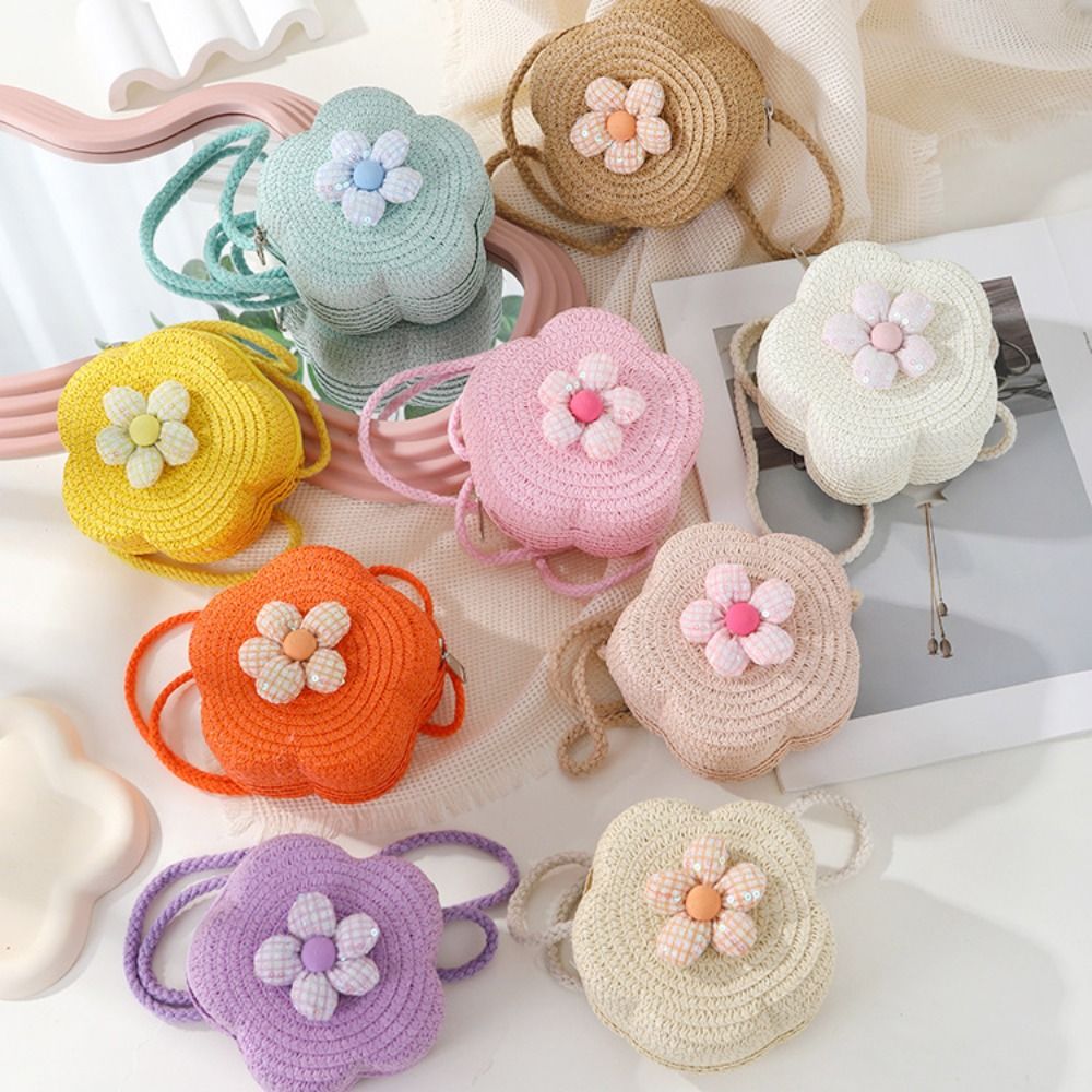 Children's Straw Small Shoulde - Woven Straw Bag 리뷰 및 가격