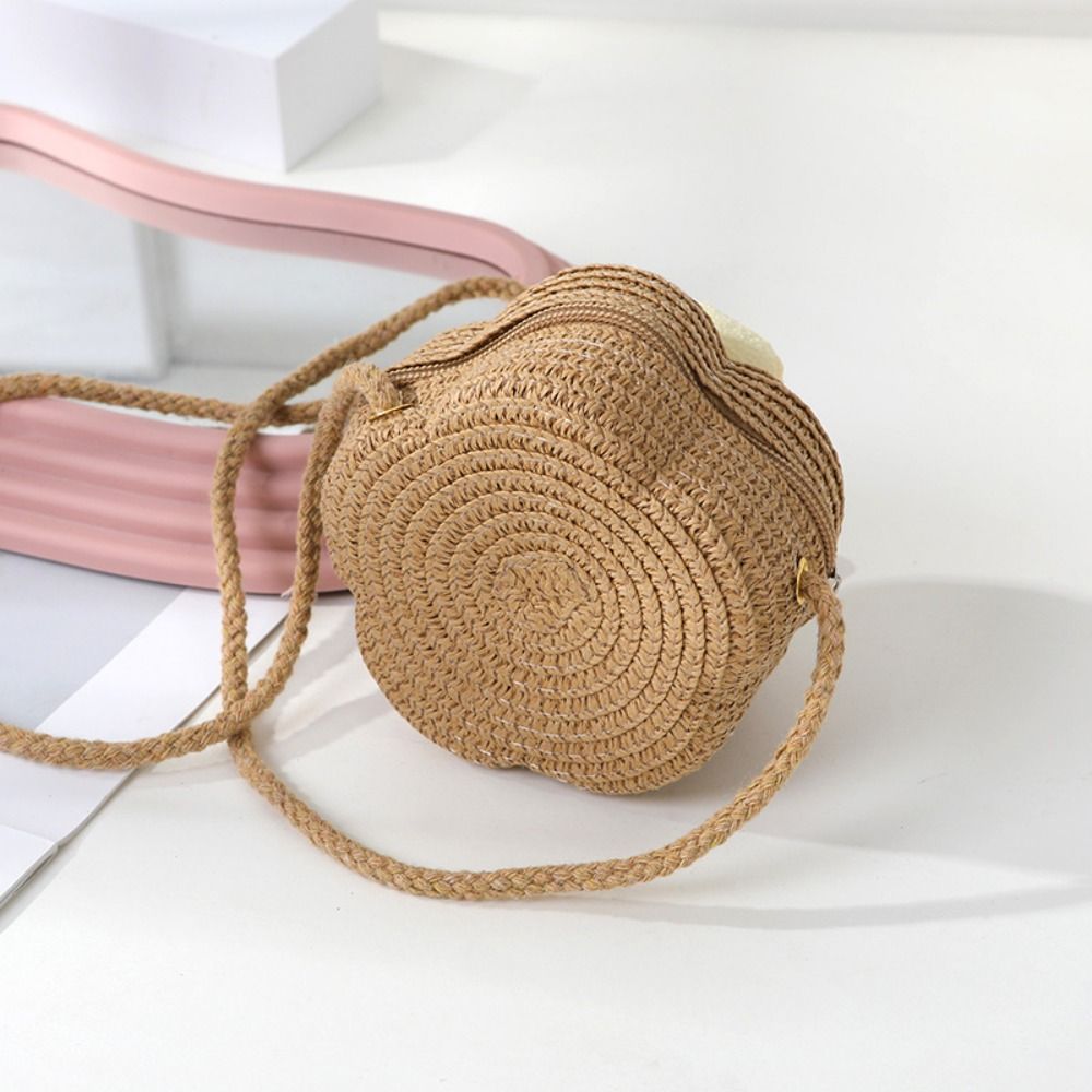 Children's Straw Small Shoulde - Woven Straw Bag 리뷰 및 가격