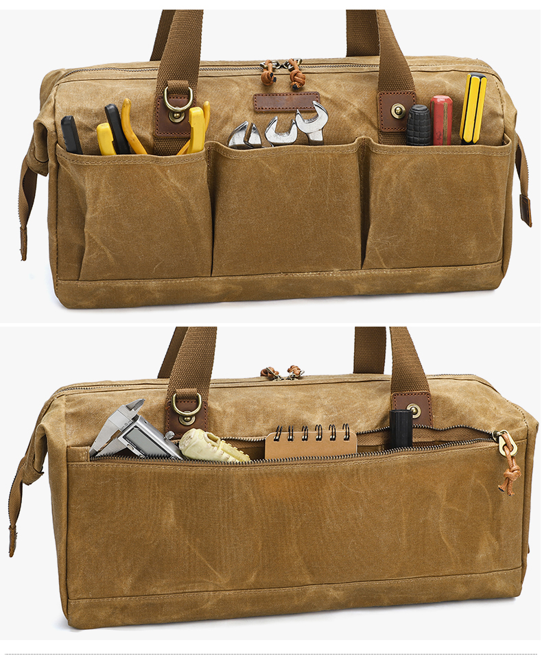 Heavy Duty Waxed Canvas Tool B - Shopper Tote Canvas 리뷰 및 가격