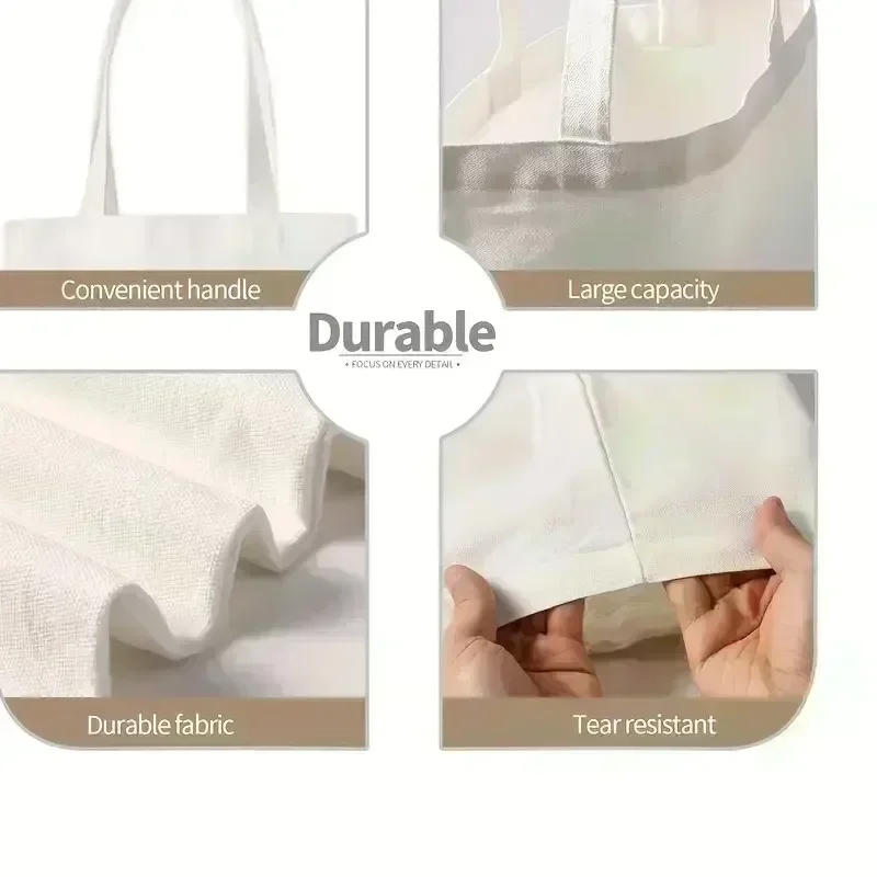 Canvas Tote Bag with Cherry Bo - Shopper Tote Canvas 리뷰 및 가격