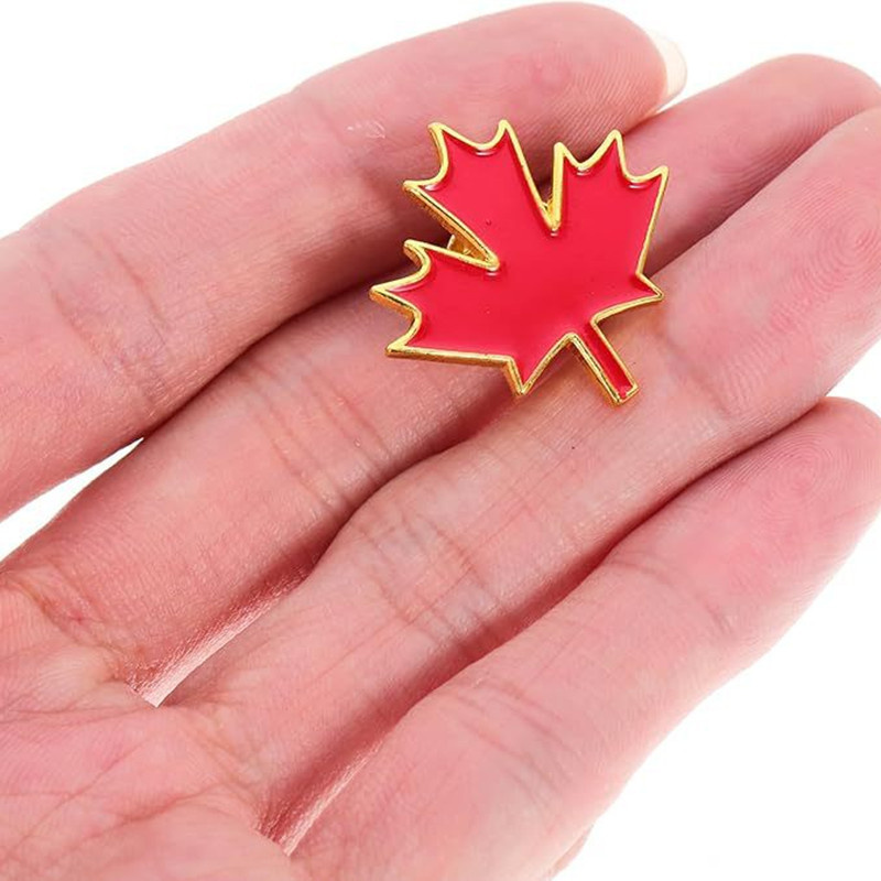 Red Canada Maple Leaf Brooches - Women Bags Canada 리뷰 및 가격