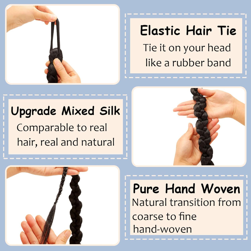 Fashion  Braided Ponytail Hair - Women Bags Pack 리뷰 및 가격