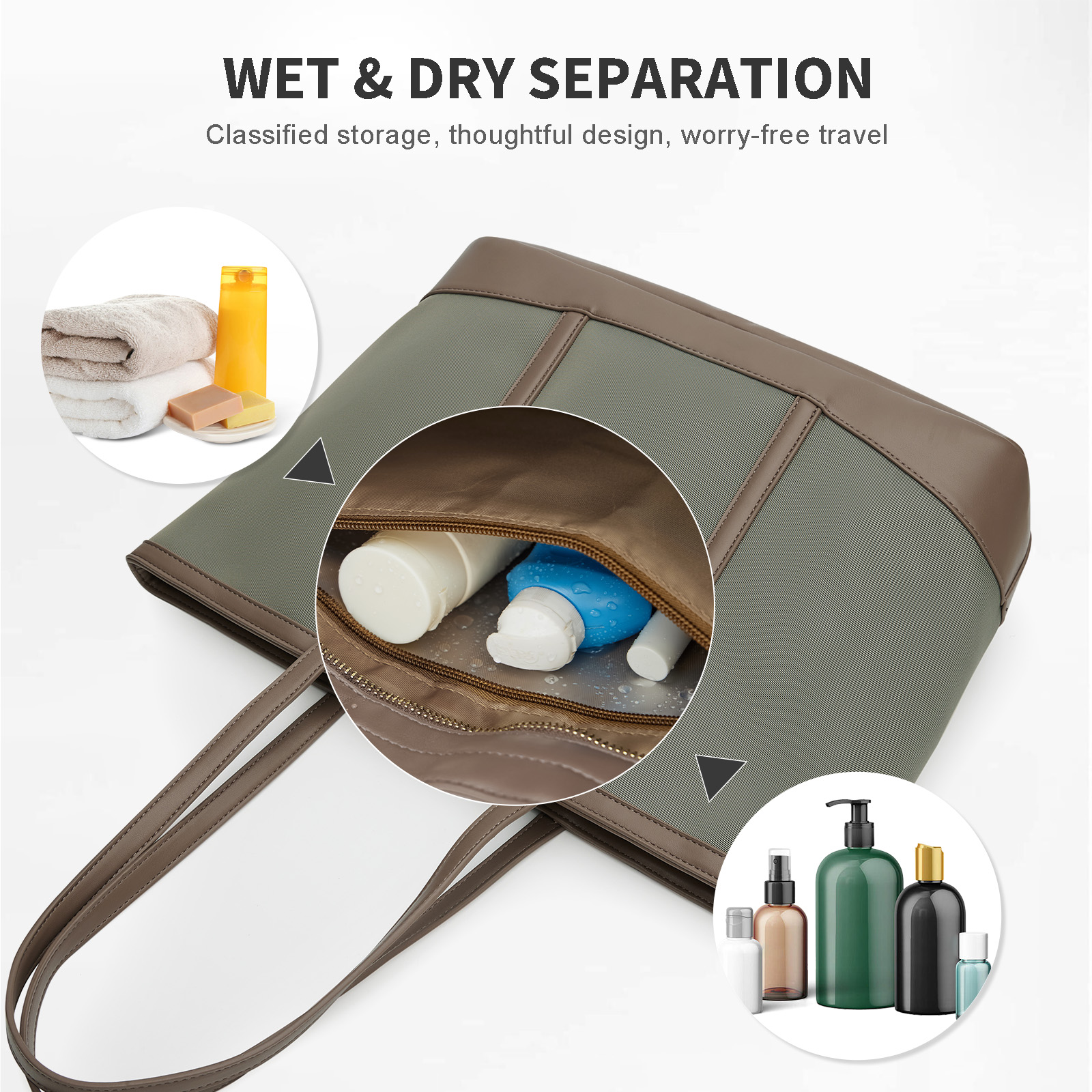 Women Large Shoulder Bag, Zipp - Women Bags With Laptop Compartment 리뷰 및 가격
