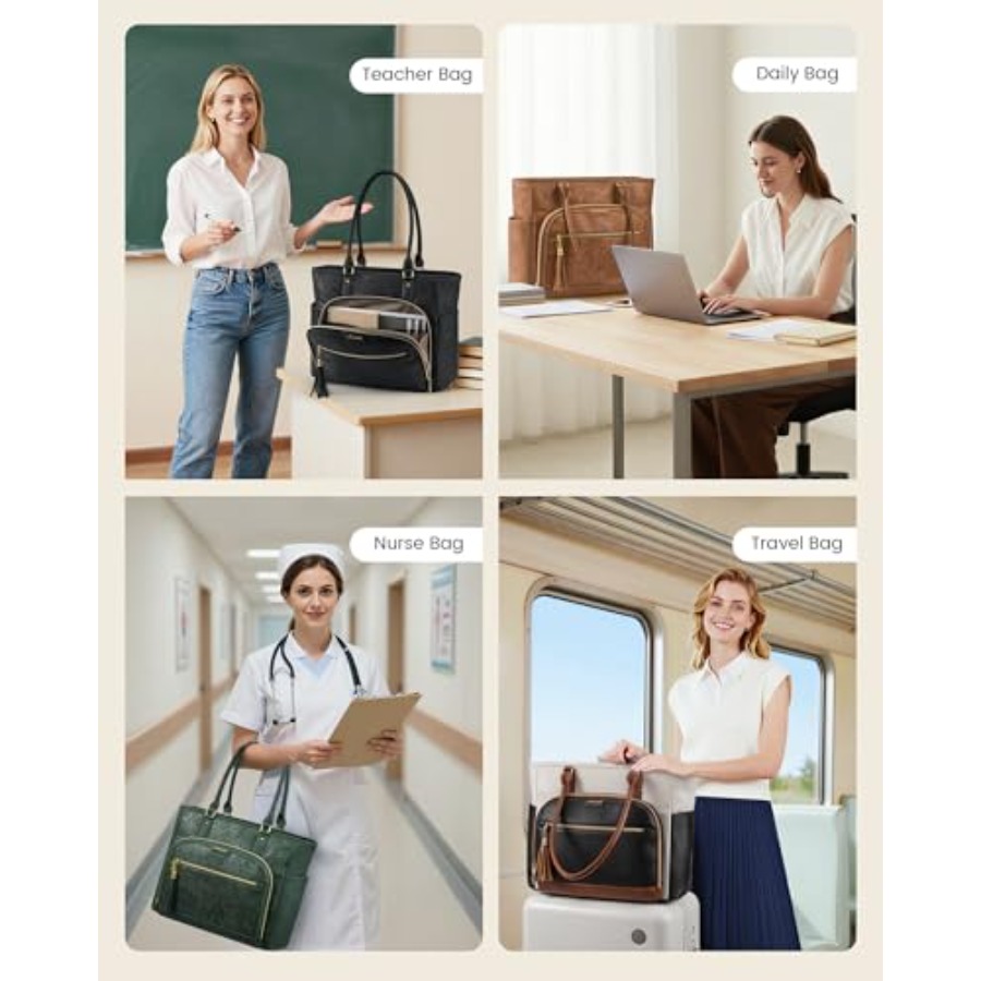 Laptop Tote Bag for Women With - Women'S Work Bags Tote 리뷰 및 가격