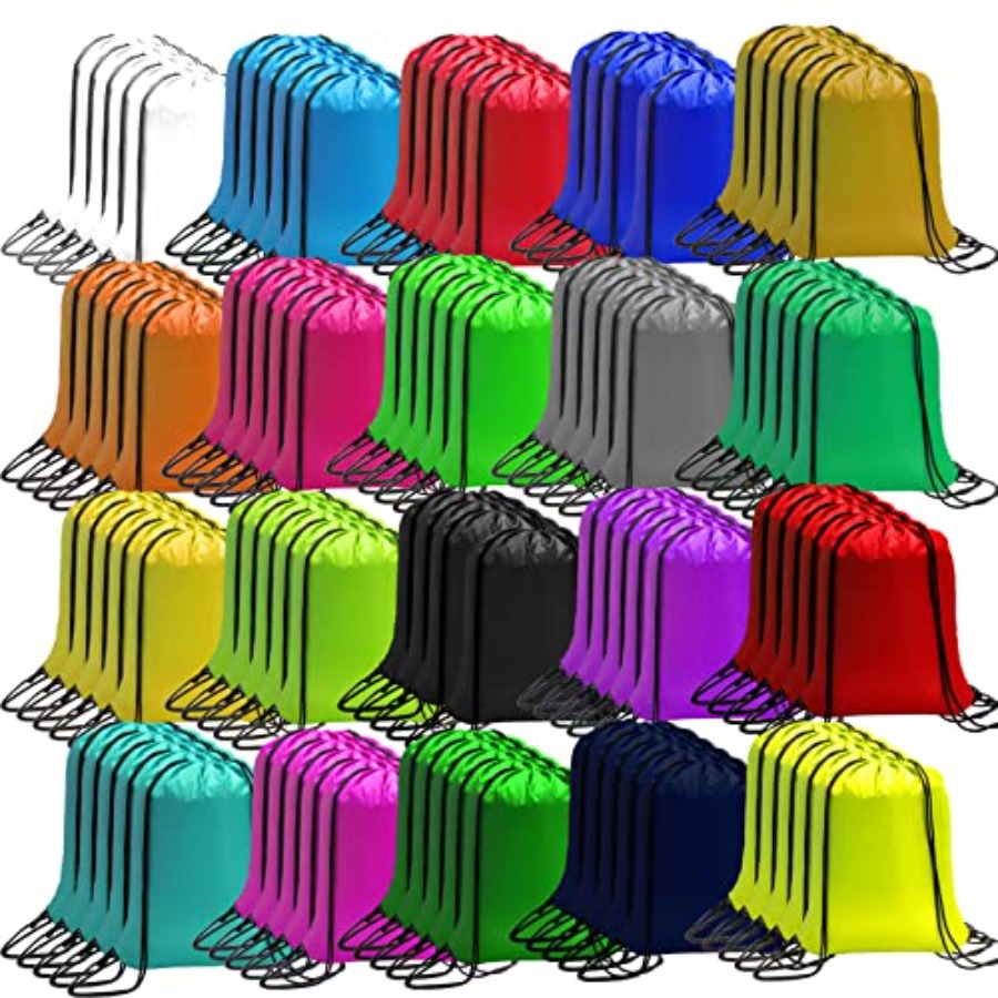 100 Pack Drawstring Bags Bulk, - Women Bags Pack 리뷰 및 가격