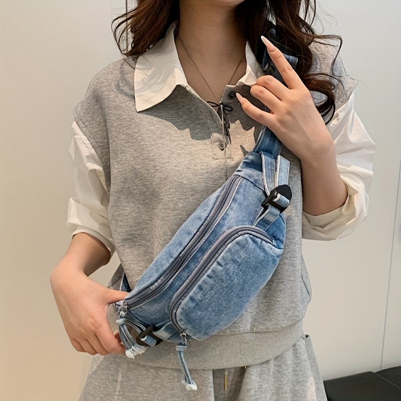 1pcs Crossbody Bag Denim Simpl - Women Bags Pack 리뷰 및 가격