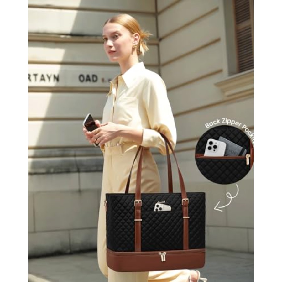 Lunch Tote Bag for Women, Lapt - Women Bags With Laptop Compartment 리뷰 및 가격