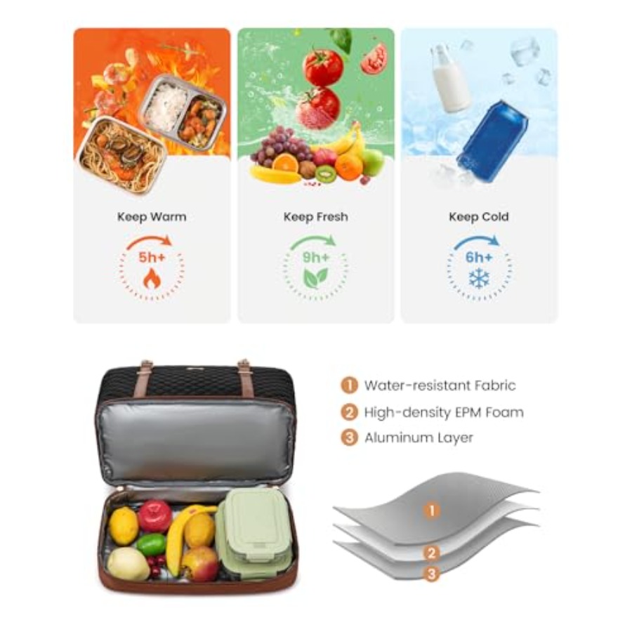 Lunch Tote Bag for Women, Lapt - Women Bags With Laptop Compartment 리뷰 및 가격
