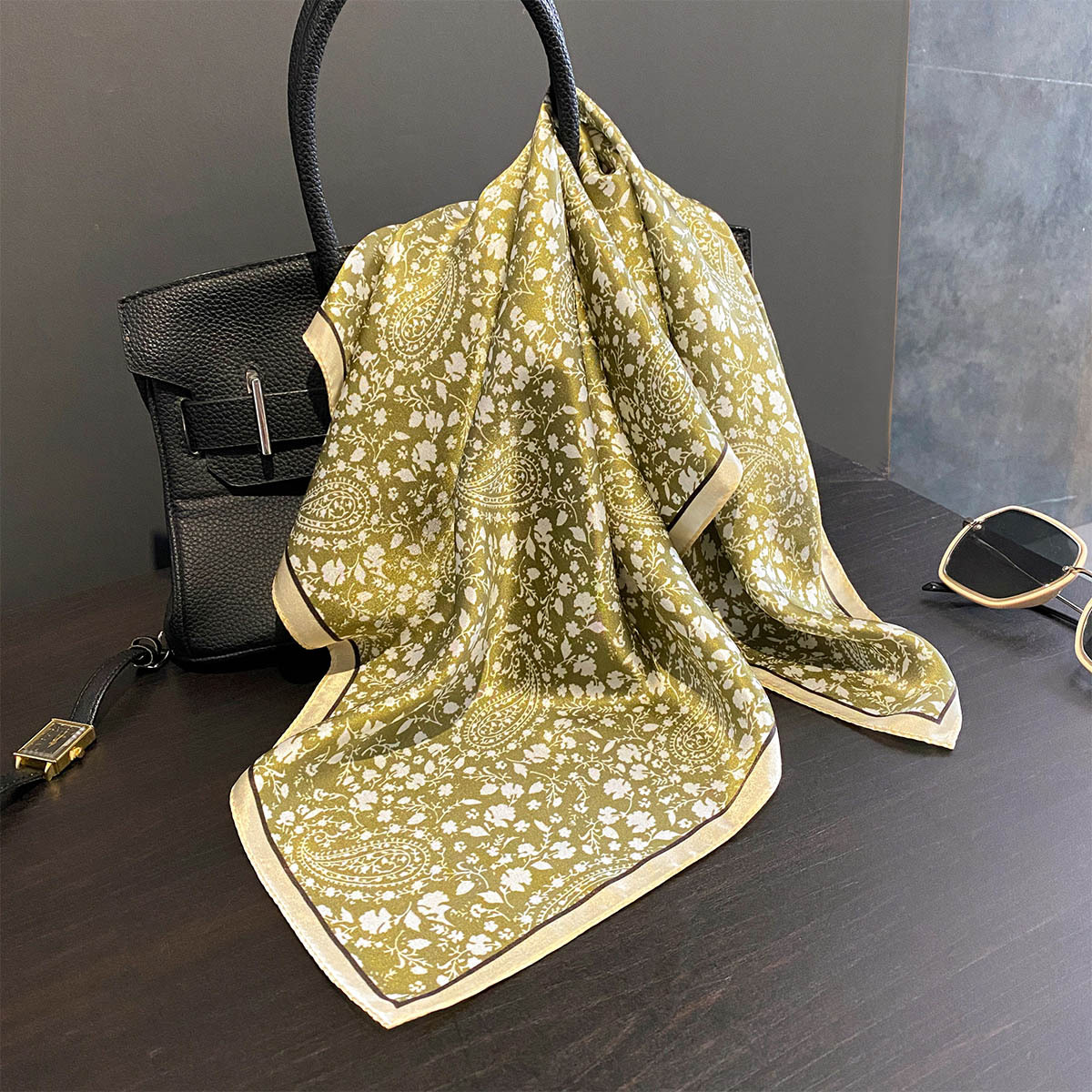 Luxury 100% Pure Silk Square S - Women Bags Online 리뷰 및 가격