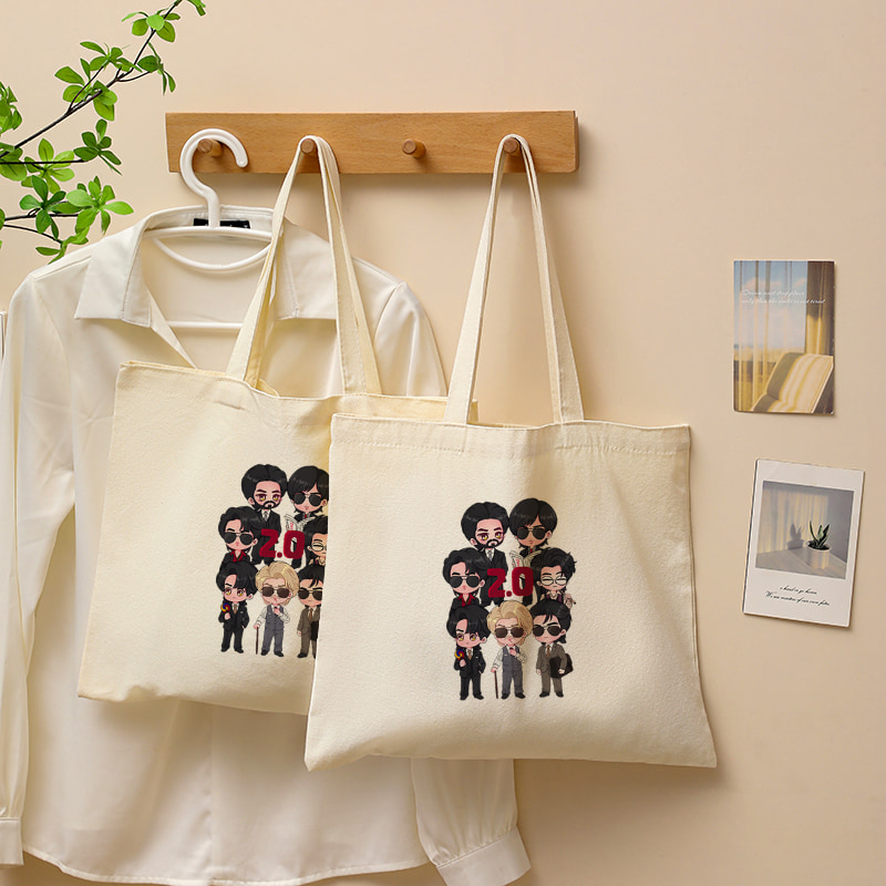 2.0 Kpop Fan Gift Arirang Worl - Shopper Tote Canvas 리뷰 및 가격