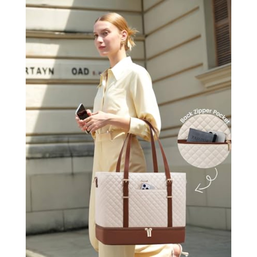 Lunch Tote Bag for Women, Lapt - Women Bags With Laptop Compartment 리뷰 및 가격