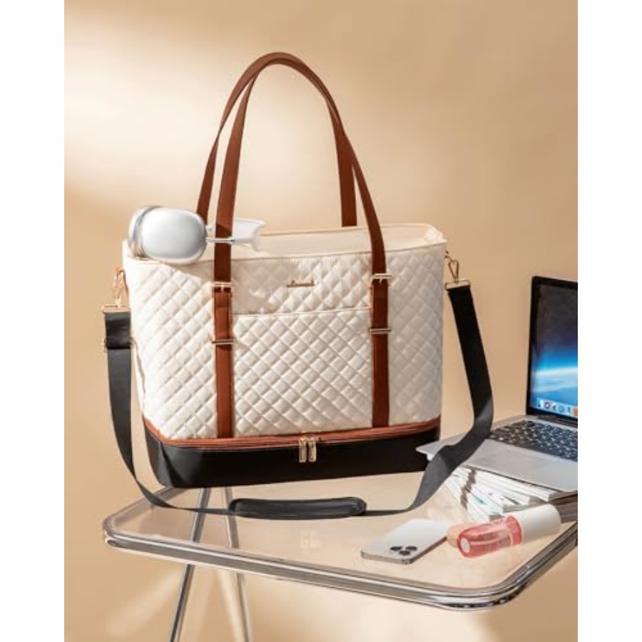 Lunch Tote Bag for Women, Lapt - Women Bags With Laptop Compartment 리뷰 및 가격