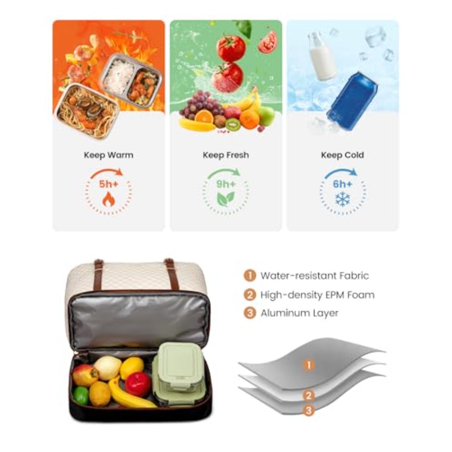Lunch Tote Bag for Women, Lapt - Women Bags With Laptop Compartment 리뷰 및 가격
