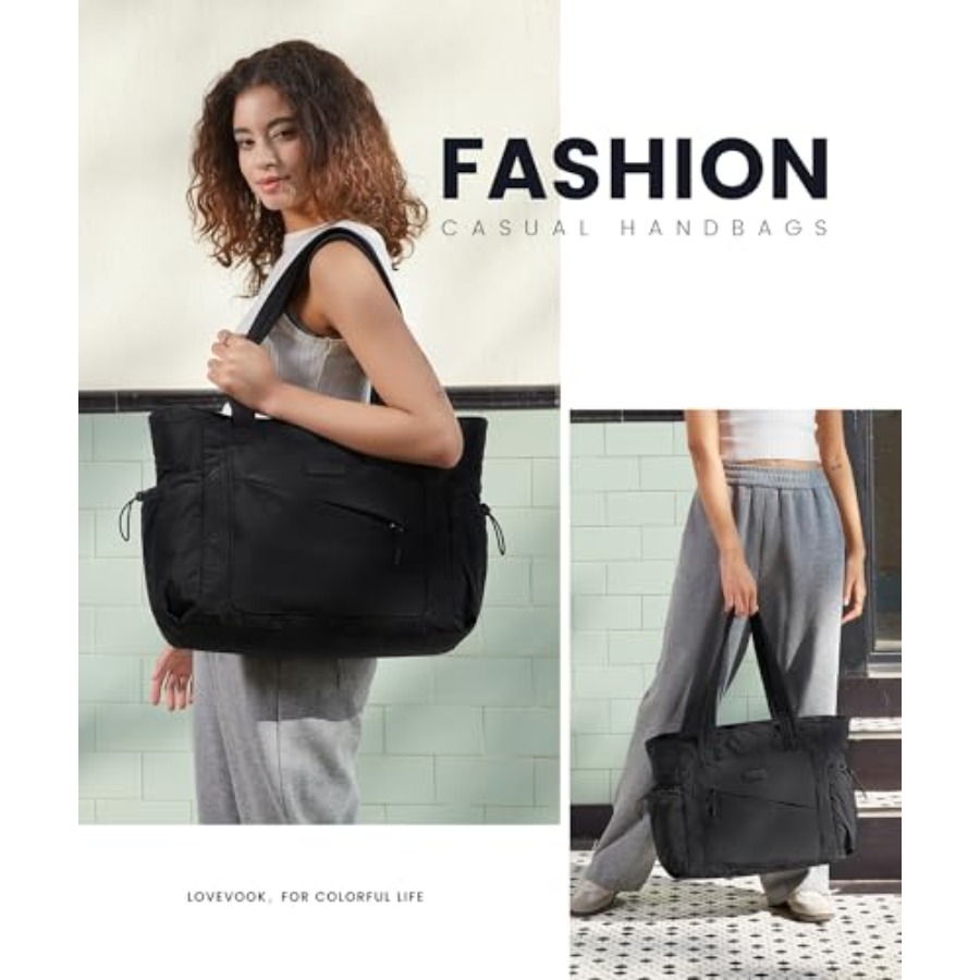 LOVEVOOK Tote Bag for Women, p - Women'S Work Bags Tote 리뷰 및 가격