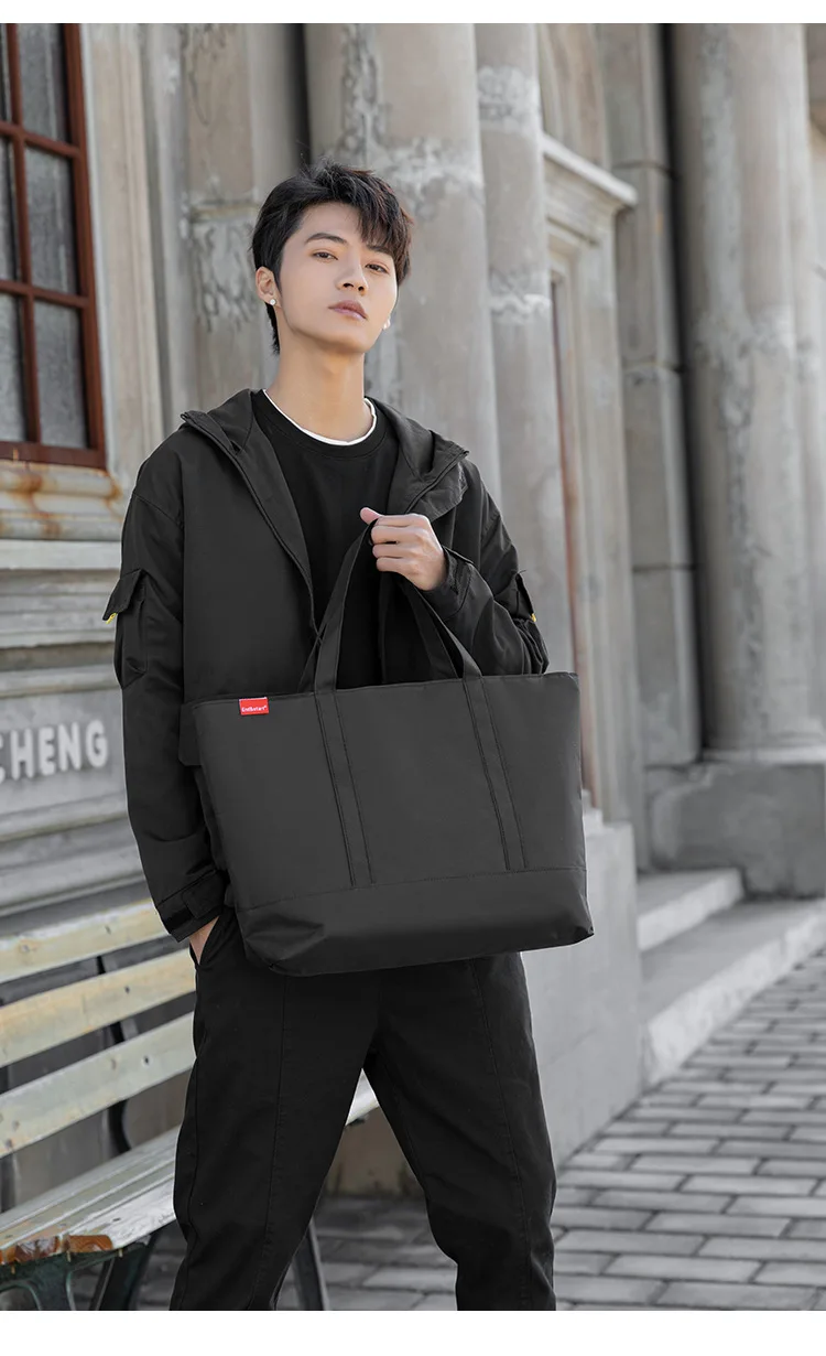 Japanese Style Men's Hanbags C - Shopper Tote Canvas 리뷰 및 가격