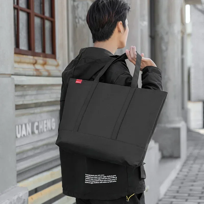 Japanese Style Men's Hanbags C - Shopper Tote Canvas 리뷰 및 가격