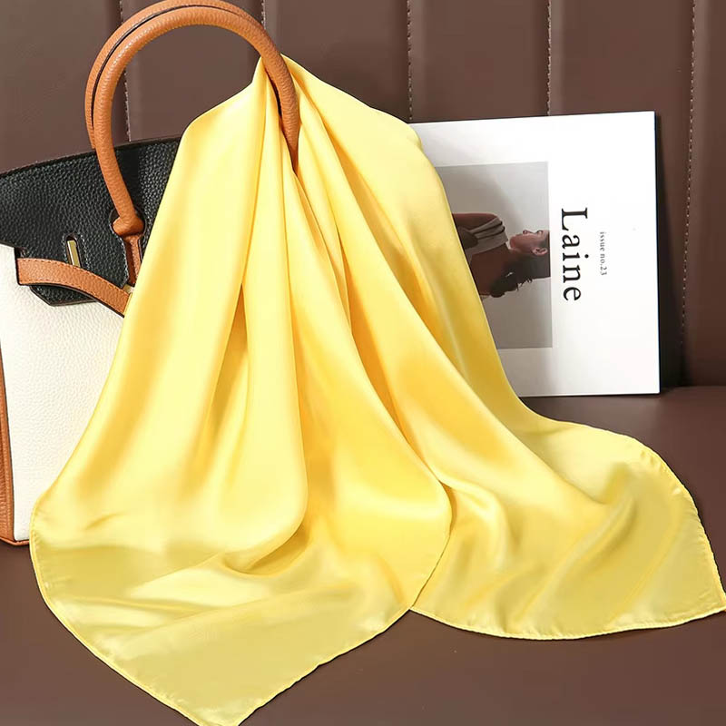 Luxury Solid Color Silk Square - Women Bags Online 리뷰 및 가격