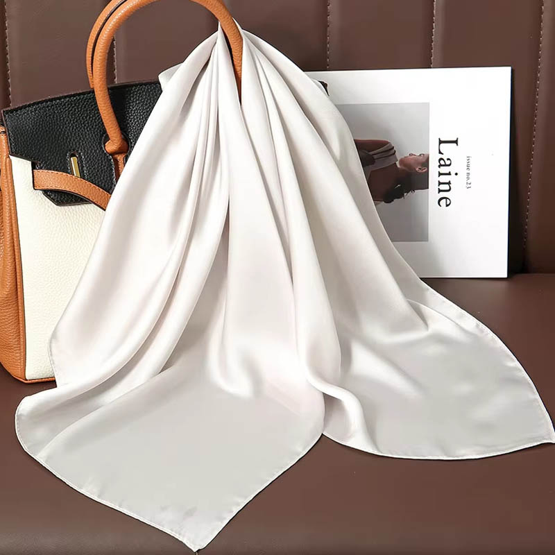 Luxury Solid Color Silk Square - Women Bags Online 리뷰 및 가격