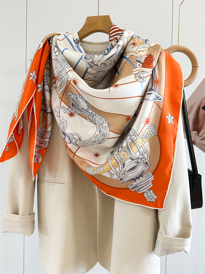 Luxury Brand Scarf Large Silk  - Women Bags Branded 리뷰 및 가격