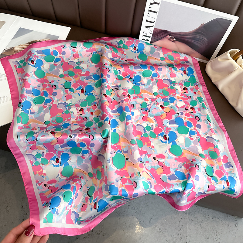 Luxury Floral Print Square Sil - Women Bags Online 리뷰 및 가격