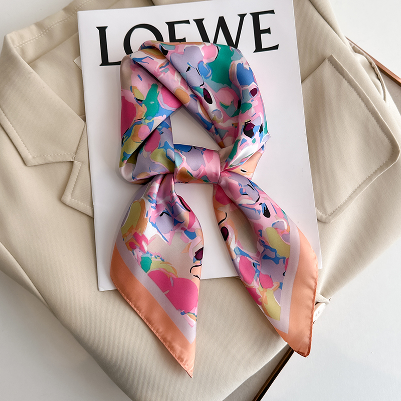 Luxury Floral Print Square Sil - Women Bags Online 리뷰 및 가격