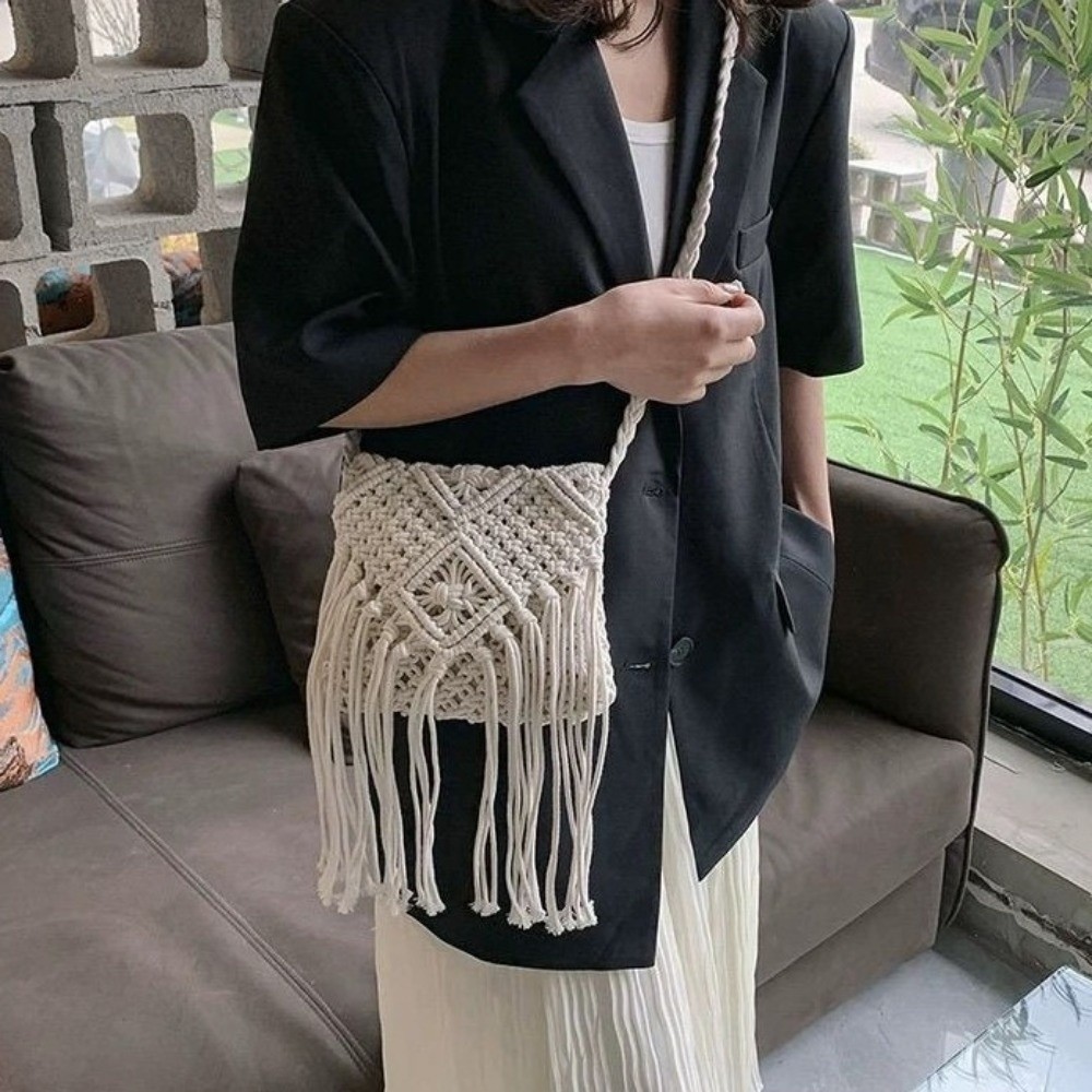 Fashion Ethnic Style Woven Str - Woven Straw Bag 리뷰 및 가격