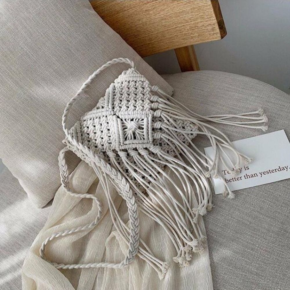 Fashion Ethnic Style Woven Str - Woven Straw Bag 리뷰 및 가격