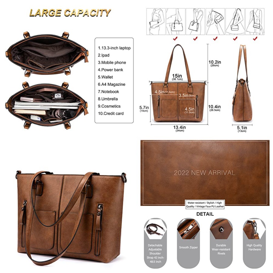 LOVEVOOK Purses Tote Bag for W - Women'S Work Bags Tote 리뷰 및 가격