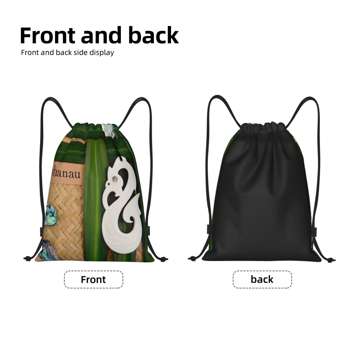 NZ Maoris Drawstring Bags Men  - Women Bags Nz 리뷰 및 가격