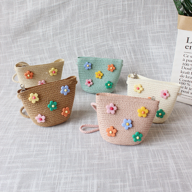 Children's Straw Crossbody Bag - Woven Straw Bag 리뷰 및 가격