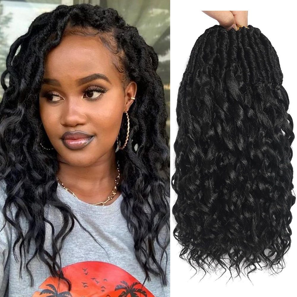 Deep Faux Locs Crochet Hair fo - Women Bags Pack 리뷰 및 가격