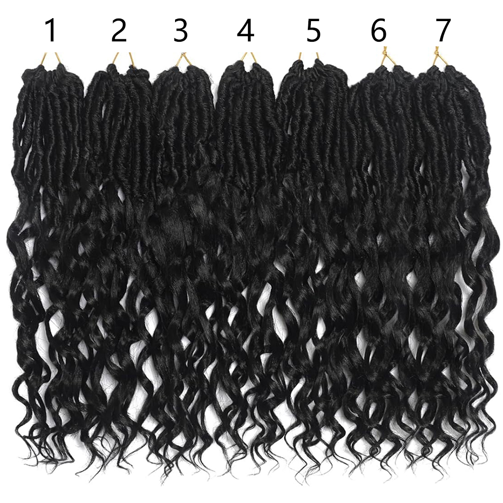 Deep Faux Locs Crochet Hair fo - Women Bags Pack 리뷰 및 가격