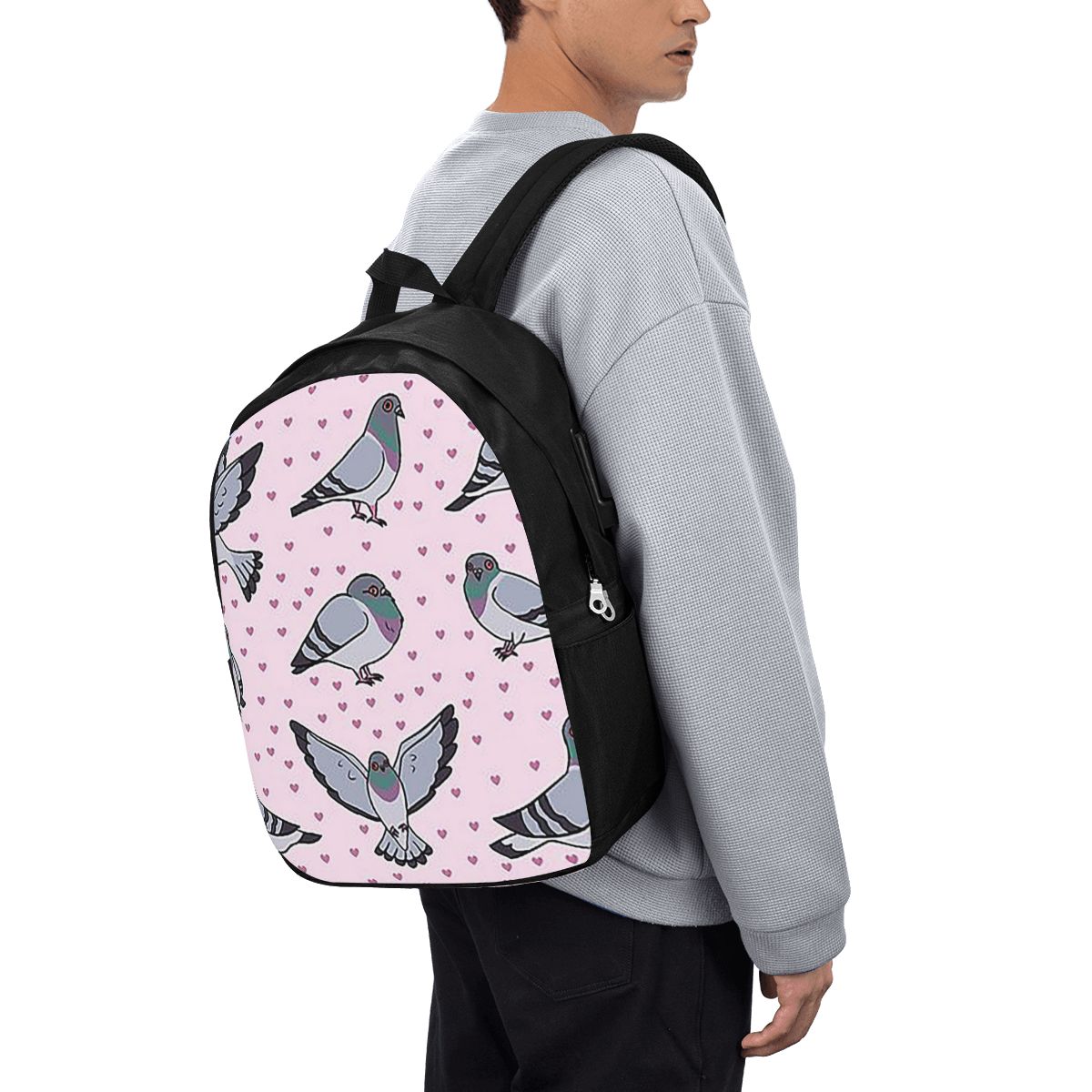 Cute Cartoon Pigeons Pack Back - Women Bags Pack 리뷰 및 가격