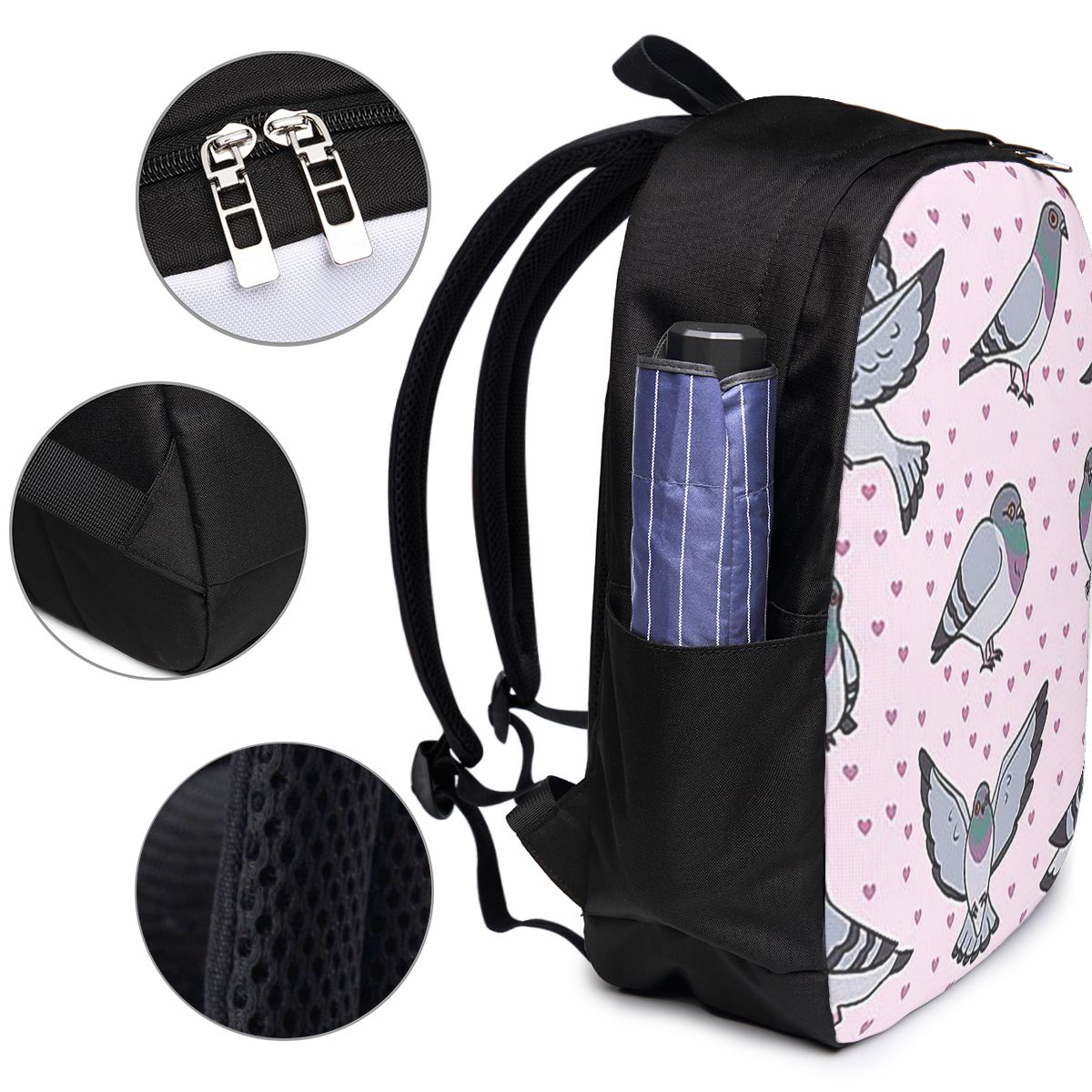 Cute Cartoon Pigeons Pack Back - Women Bags Pack 리뷰 및 가격