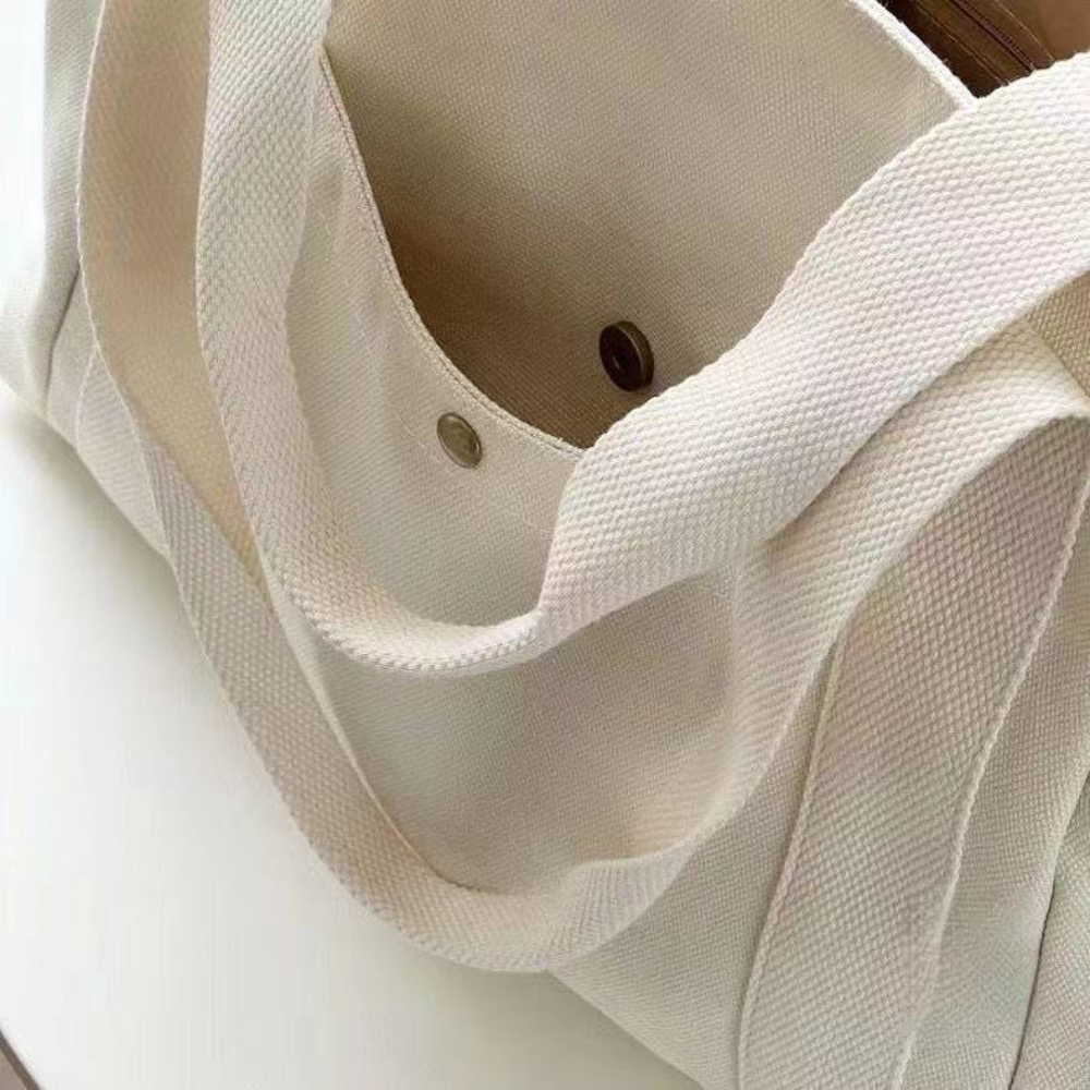Large Capacity Canvas Tote Bag - Shopper Tote Canvas 리뷰 및 가격