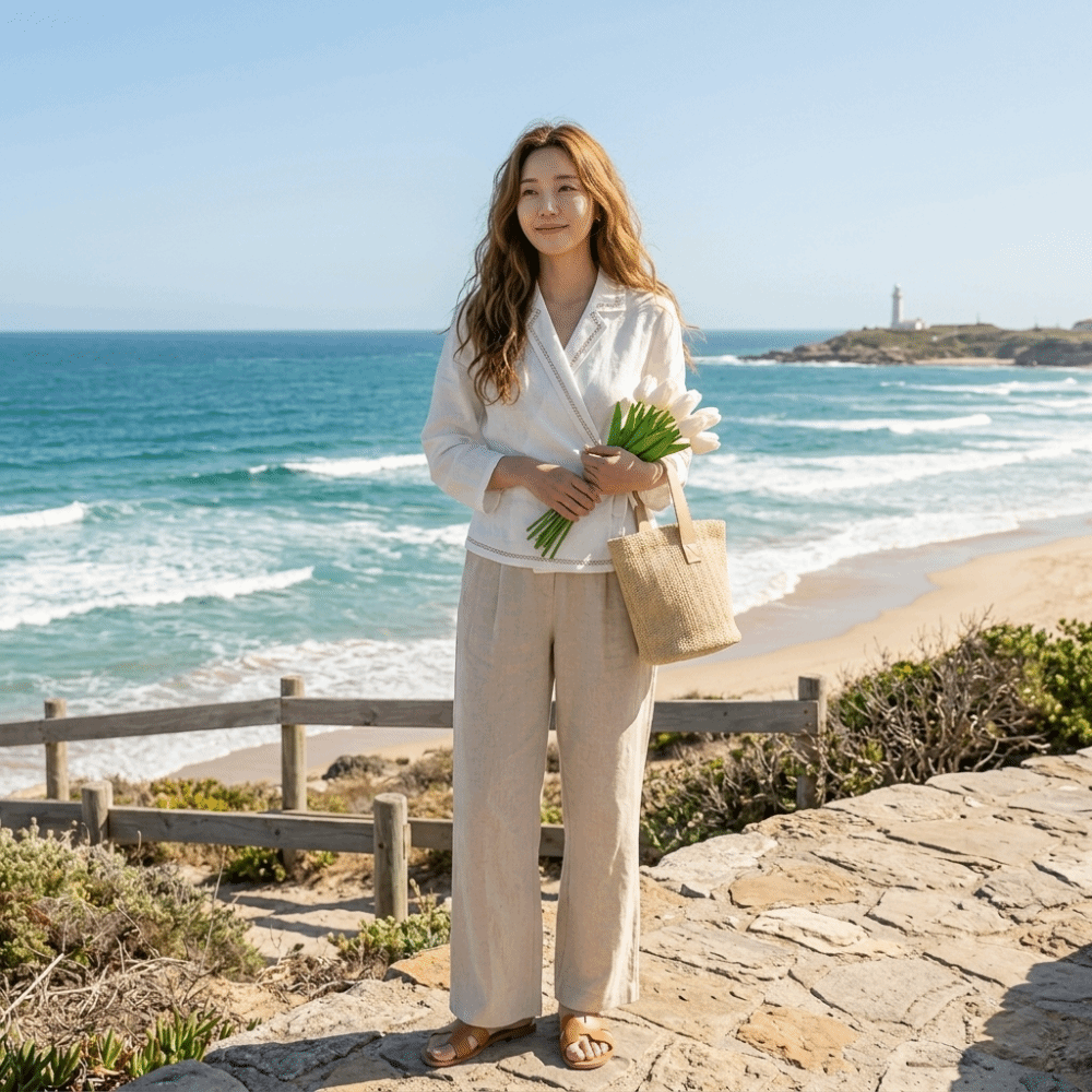 Sweet PU Straw Bucket Bag Kore - Woven Straw Bag 리뷰 및 가격