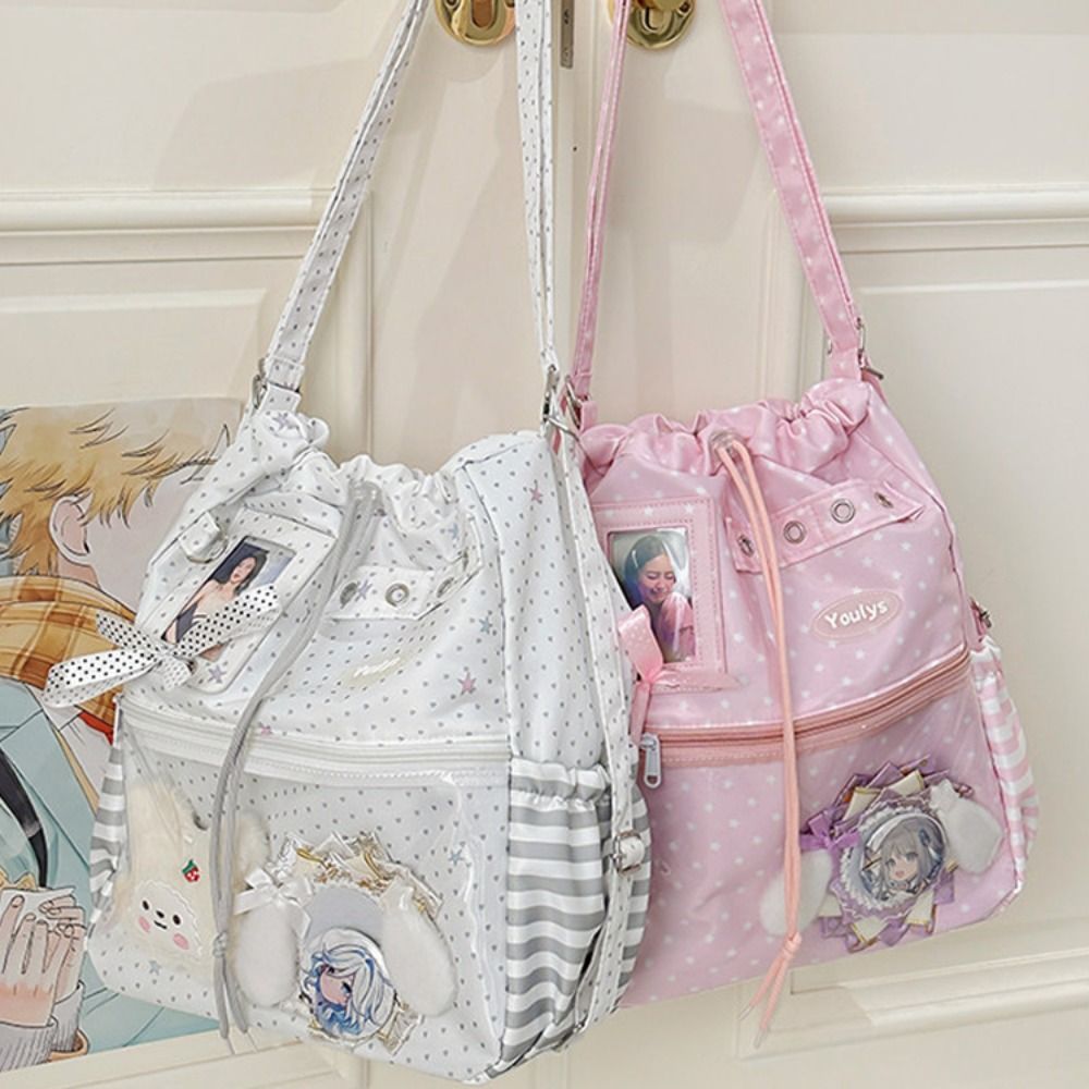 Cute Polka Dot Pattern Ita Bac - Shopper Tote Canvas 리뷰 및 가격