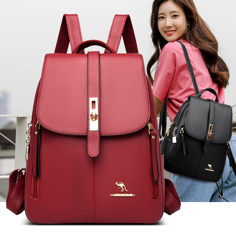 Luxury Women Leather Backpacks - Women Bags Guess 리뷰 및 가격