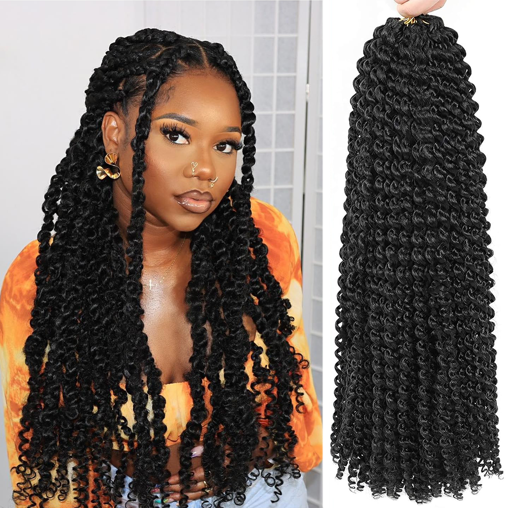 Passion Twist Crochet Hair 22I - Women Bags Pack 리뷰 및 가격