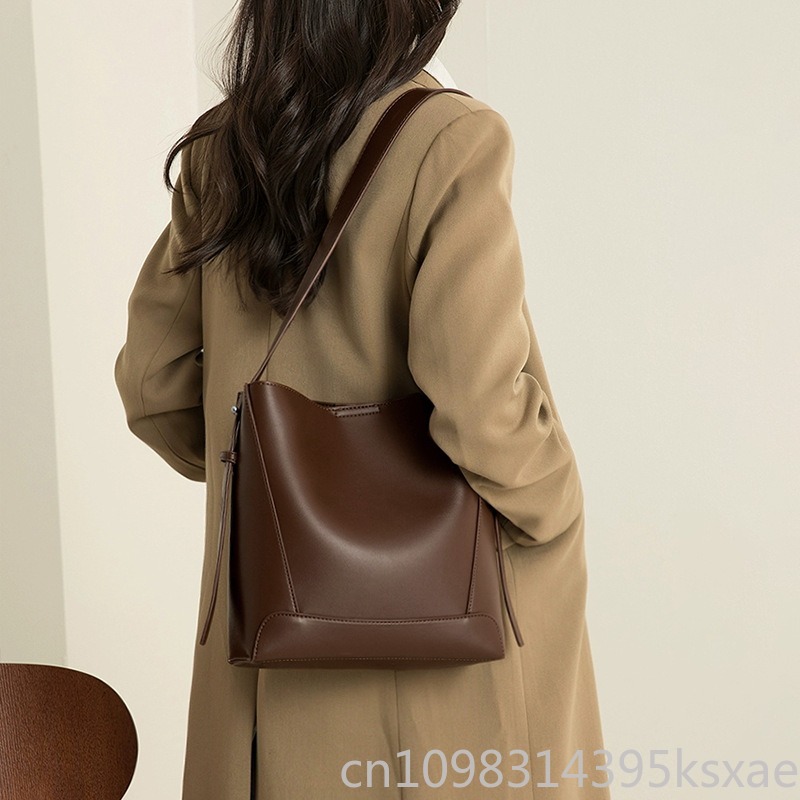 Women's Bucket Bag with Large  - Women Bags With Laptop Compartment 리뷰 및 가격